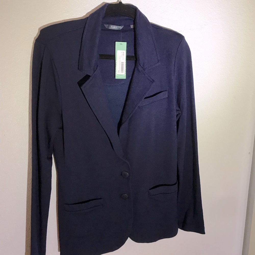 Tart Kaylie French Terry Navy Blazer size L